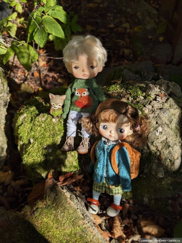 Осенние прогулки — Азиатские виниловые куклы (разное): Китай (фото 3)