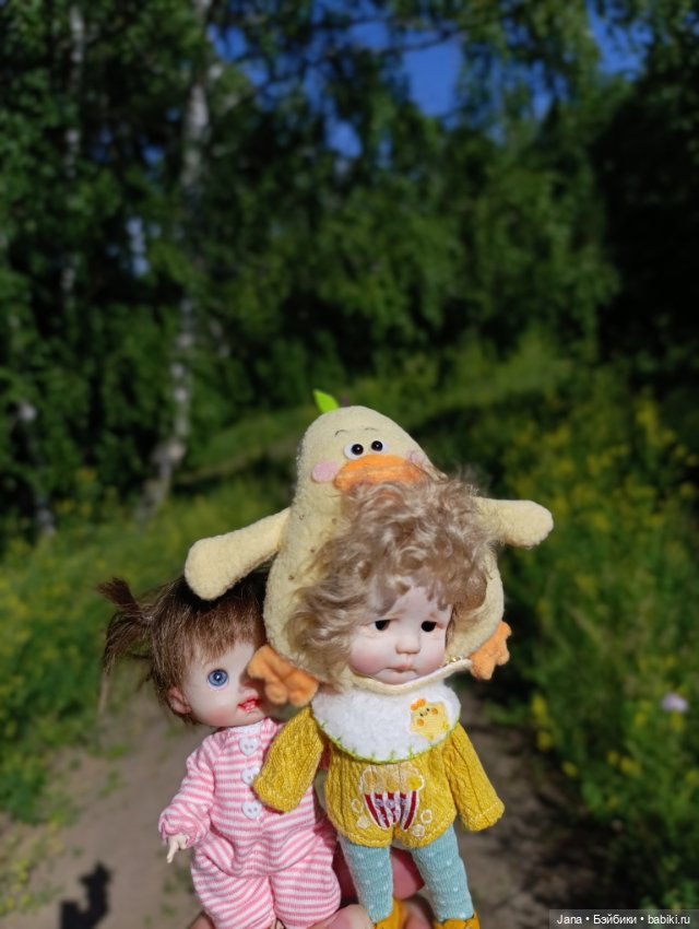 Летние прогулки — Куклы и тела Obitsu 11 (Ob11): гибриды (фото 10)