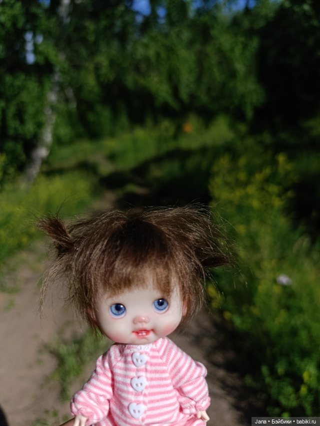 Летние прогулки — Куклы и тела Obitsu 11 (Ob11): гибриды (фото 9)