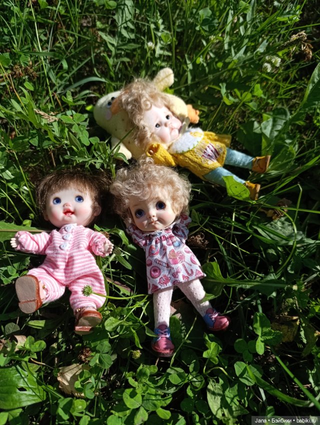 Летние прогулки — Куклы и тела Obitsu 11 (Ob11): гибриды (фото 7)