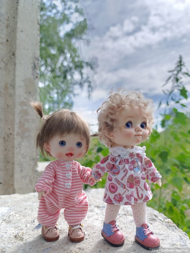 Летние прогулки — Куклы и тела Obitsu 11 (Ob11): гибриды (фото 2)