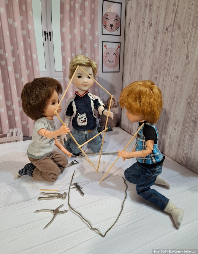 ИЗ ЖИЗНИ КУКОЛ Как запустить змея (фото 3)