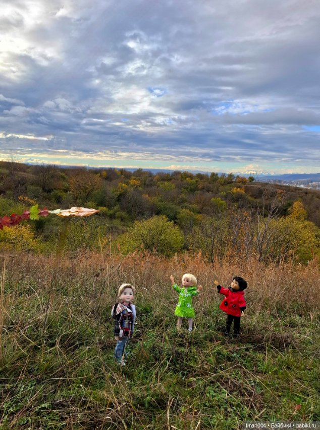 ИЗ ЖИЗНИ КУКОЛ Как запустить змея