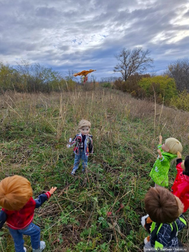 ИЗ ЖИЗНИ КУКОЛ Как запустить змея