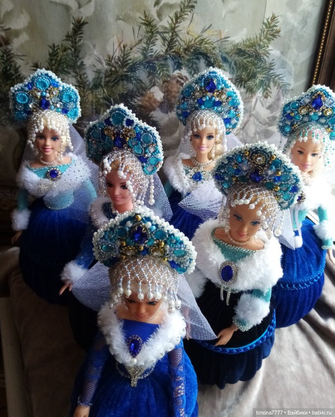 Коричневый и голубой — Одежда и обувь для кукол своими руками: фото (фото 9)