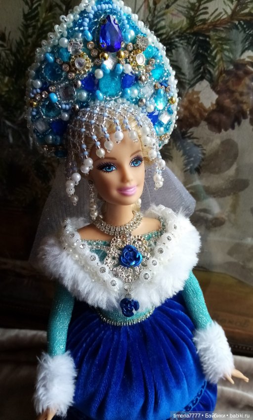 Коричневый и голубой — Одежда и обувь для кукол своими руками: фото