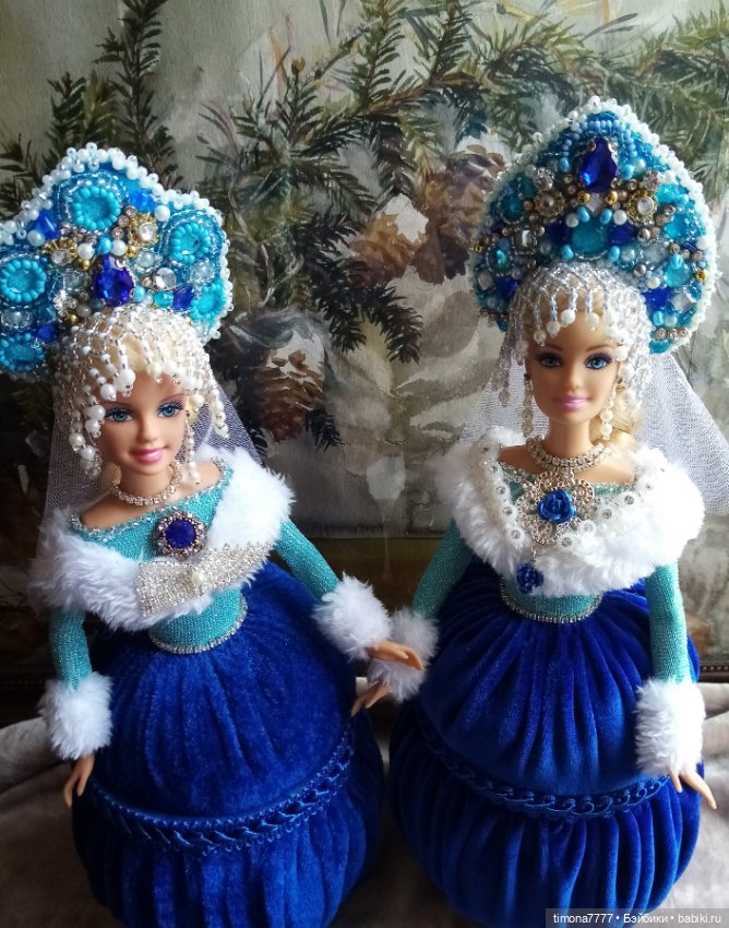 Коричневый и голубой — Одежда и обувь для кукол своими руками: фото (фото 10)