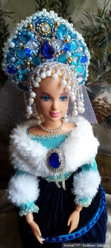 Коричневый и голубой — Одежда и обувь для кукол своими руками: фото