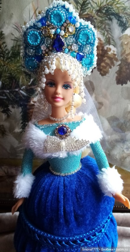 Коричневый и голубой — Одежда и обувь для кукол своими руками: фото