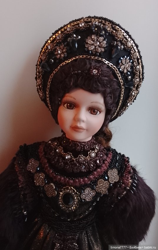 Коричневый и голубой — Одежда и обувь для кукол своими руками: фото (фото 4)