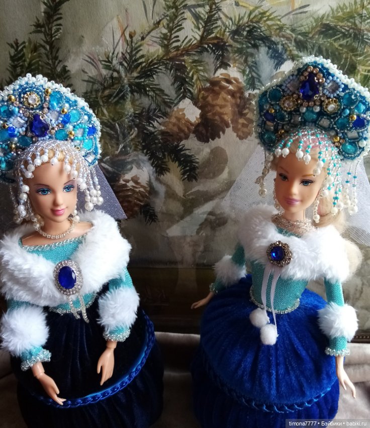 Коричневый и голубой — Одежда и обувь для кукол своими руками: фото