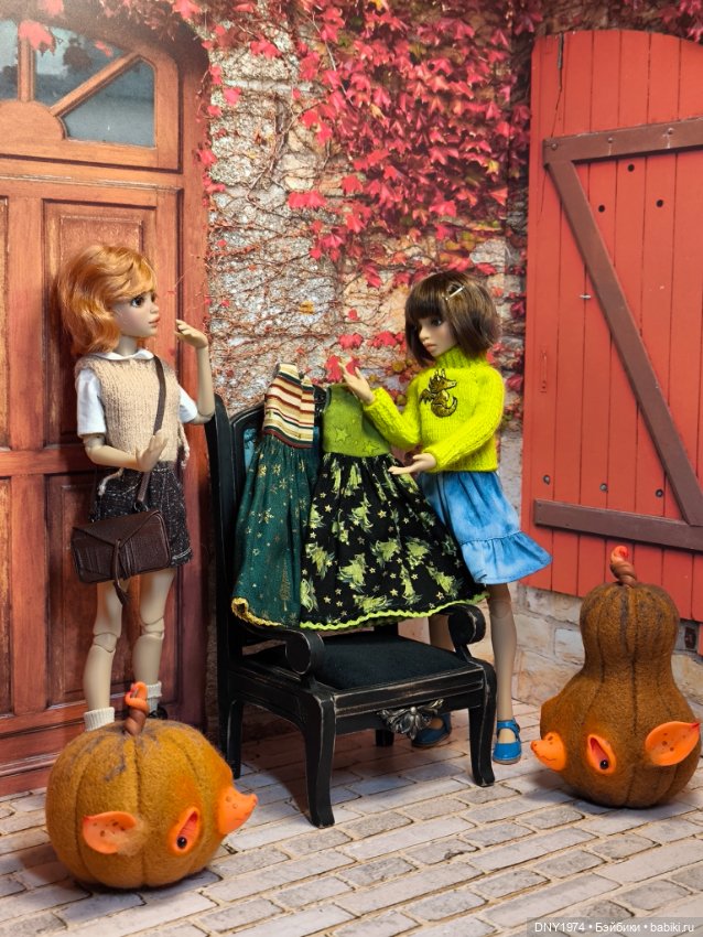 Последний день осени — Куклы Milim Studio (Милим): российские БЖД