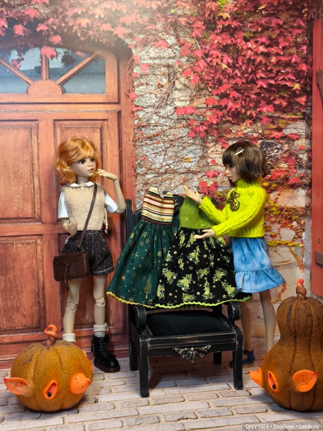 Последний день осени — Куклы Milim Studio (Милим): российские БЖД (фото 2)