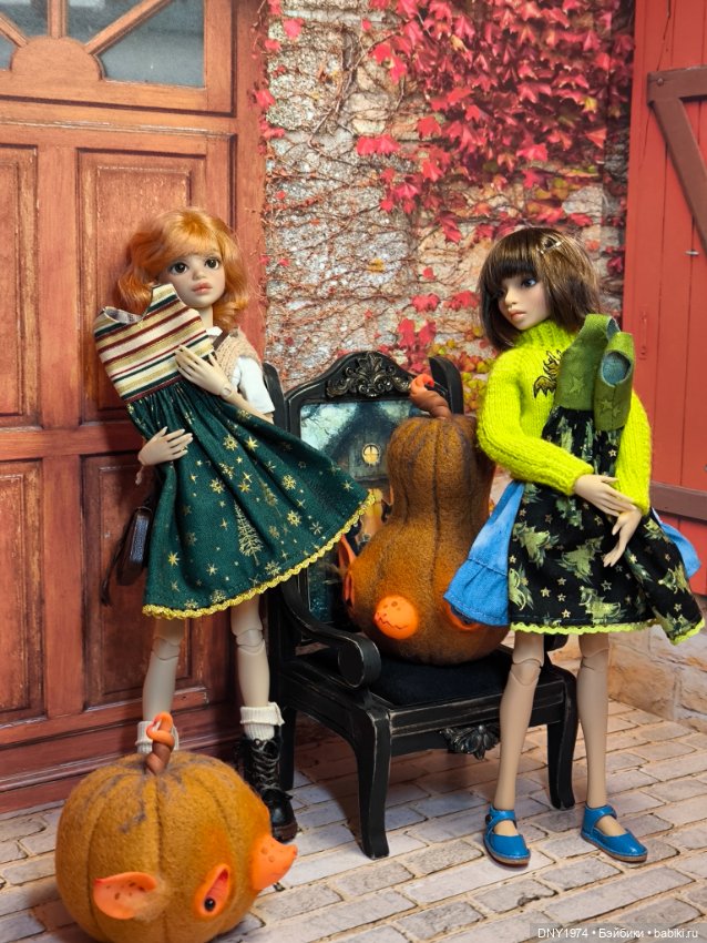 Последний день осени — Куклы Milim Studio (Милим): российские БЖД (фото 3)
