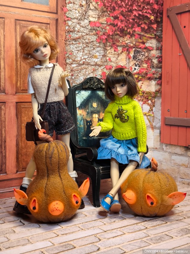 Последний день осени — Куклы Milim Studio (Милим): российские БЖД (фото 4)