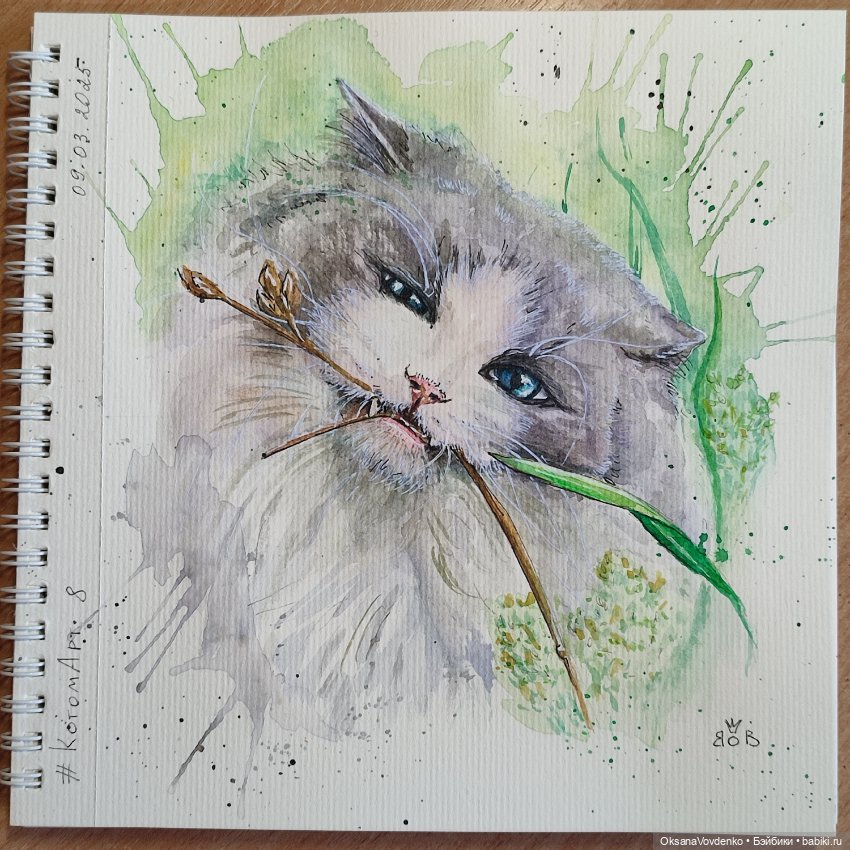 Котики форева — Рисование и арт: скетчи (фото 8)