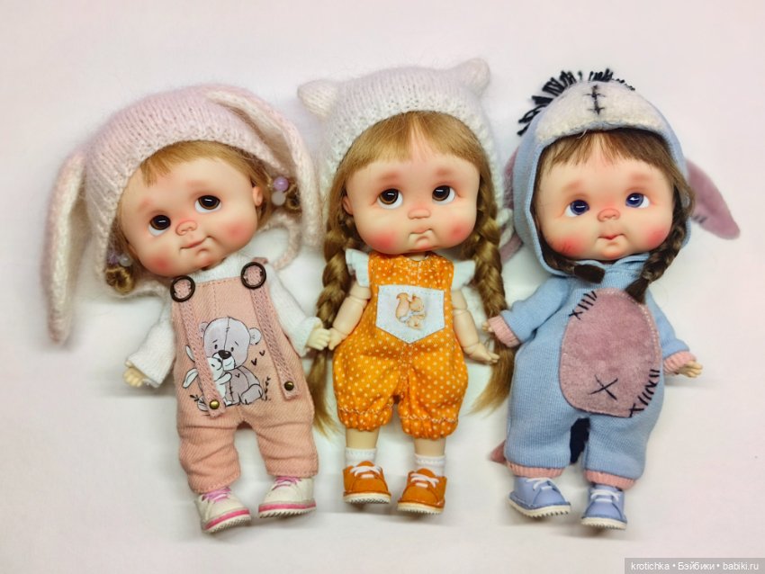 Лепные головушки на телах ob11 и Monst