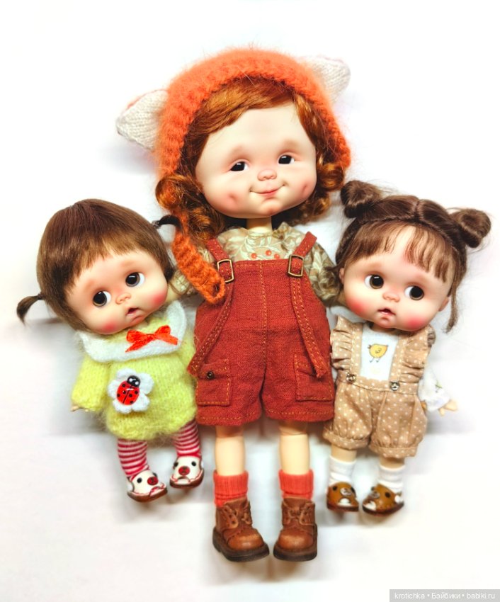 Лепные головушки на телах ob11 и Monst