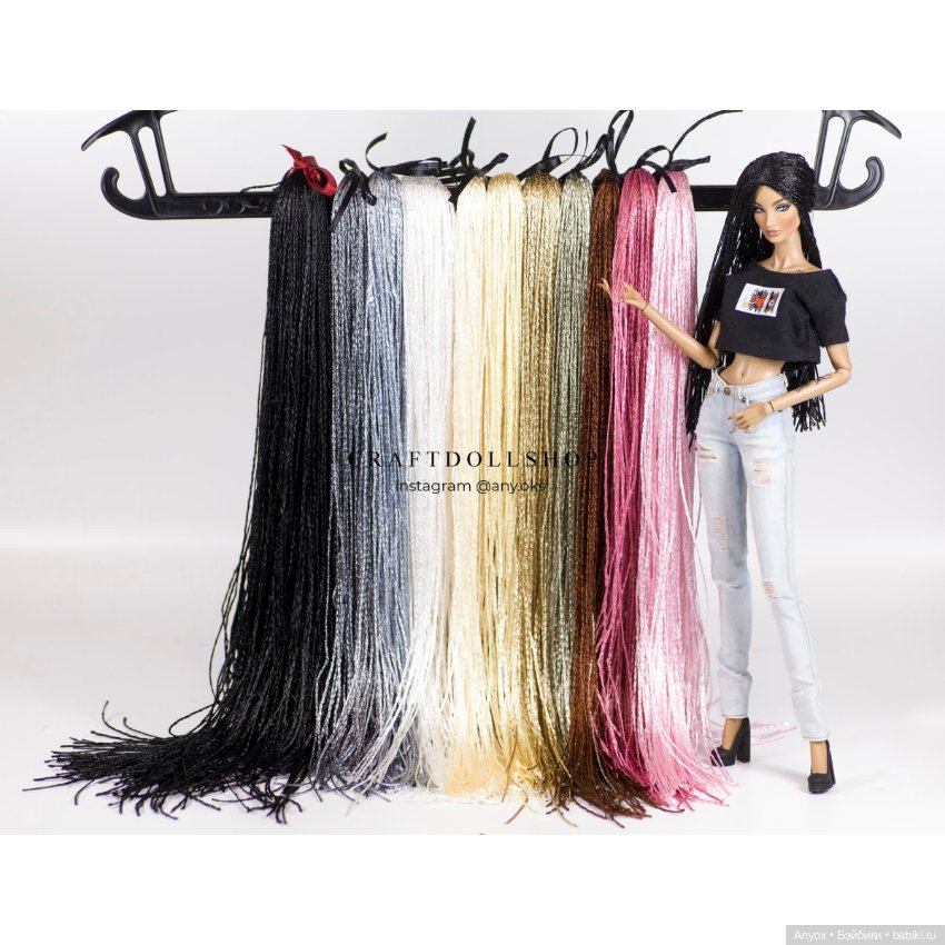 Новые парики для 1/6 - рубеж мини масштаба пройден)