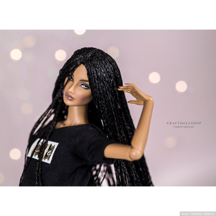 Новые парики для 1/6 - рубеж мини масштаба пройден) (фото 9)