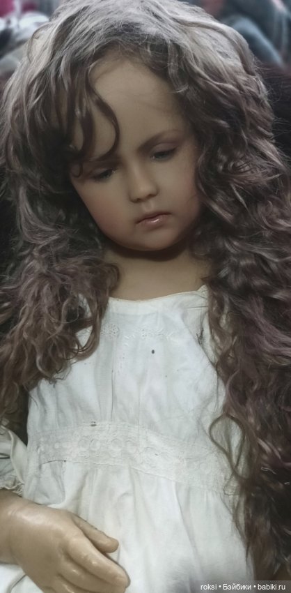 Большая восковая кукла 95см.процесс (фото 2)