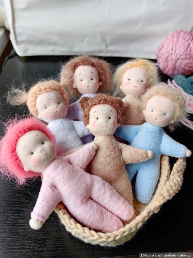 Ясли :) — Мягкие игровые и текстильные куклы: тряпичные (фото 3)