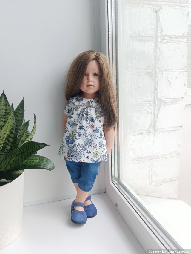 Две сестрички — Куклы Gotz (Готц): Ханна (фото 9)