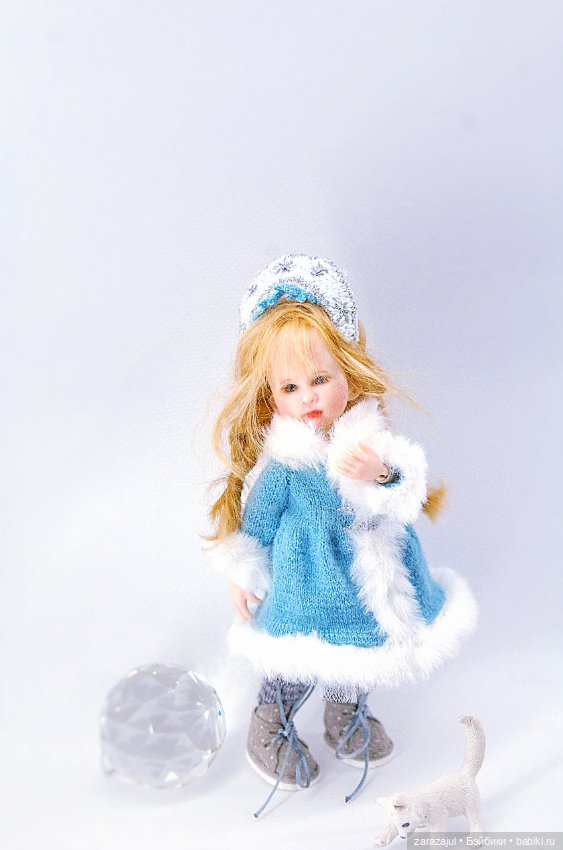 Снегурочка Анюта — Авторские шарнирные куклы своими руками: лепка (фото 5)