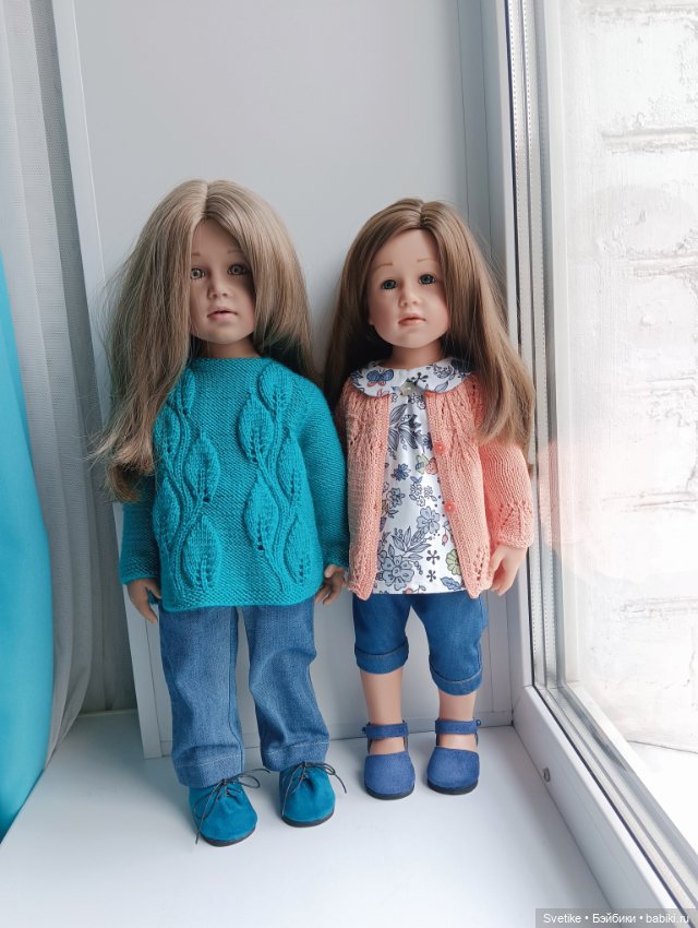 Две сестрички — Куклы Gotz (Готц): Ханна