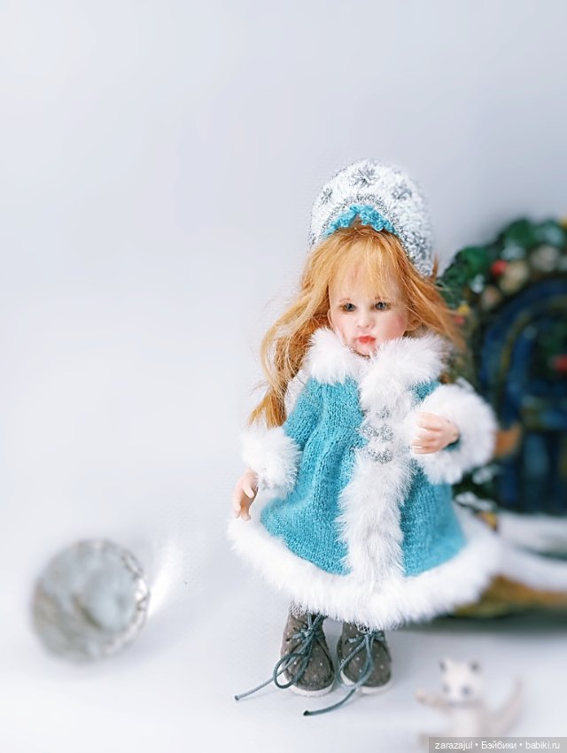 Снегурочка Анюта — Авторские шарнирные куклы своими руками: лепка (фото 2)