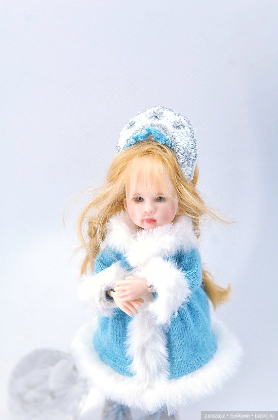 Снегурочка Анюта — Авторские шарнирные куклы своими руками: лепка (фото 3)