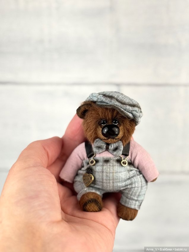 Тедди мишка Архип — Авторские мишки Тедди и друзья: фото (фото 3)