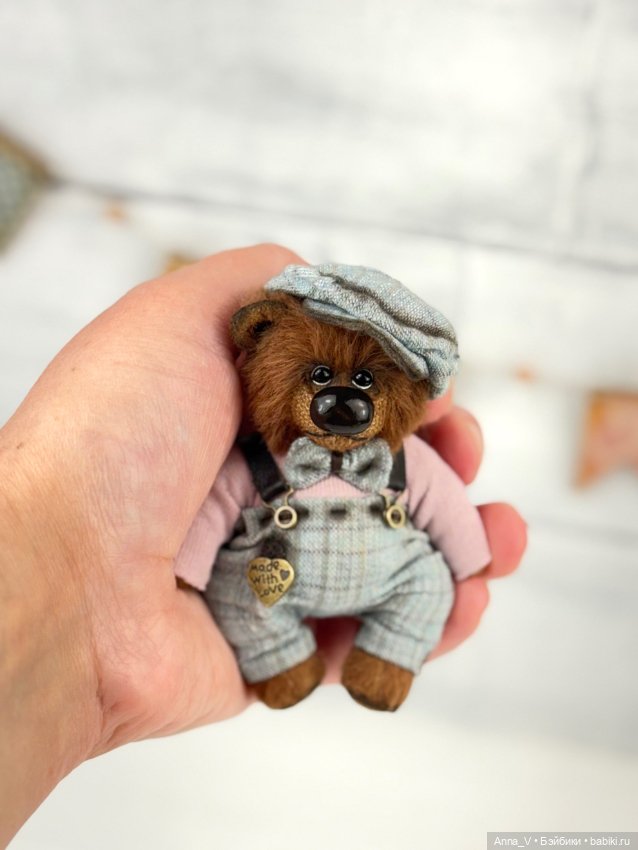 Тедди мишка Архип — Авторские мишки Тедди и друзья: фото
