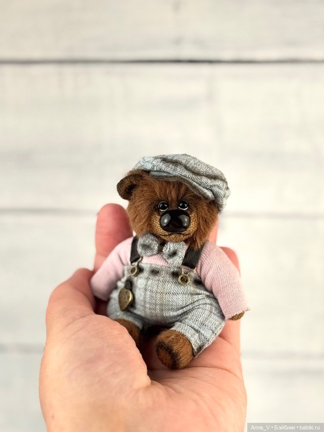 Тедди мишка Архип — Авторские мишки Тедди и друзья: фото (фото 5)