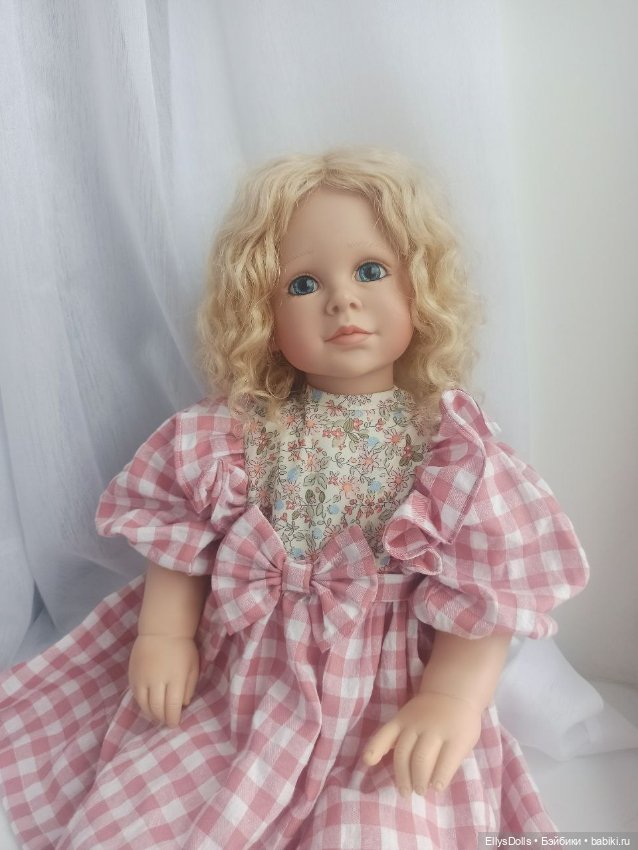 Впервые поменяла кукле парик и вот что получилось (фото 5)