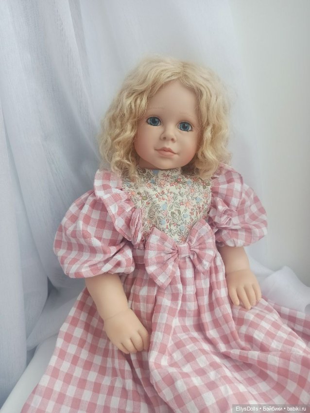 Впервые поменяла кукле парик и вот что получилось (фото 8)