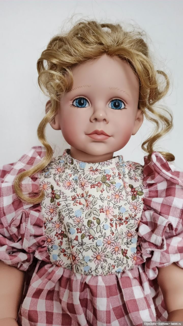 Впервые поменяла кукле парик и вот что получилось