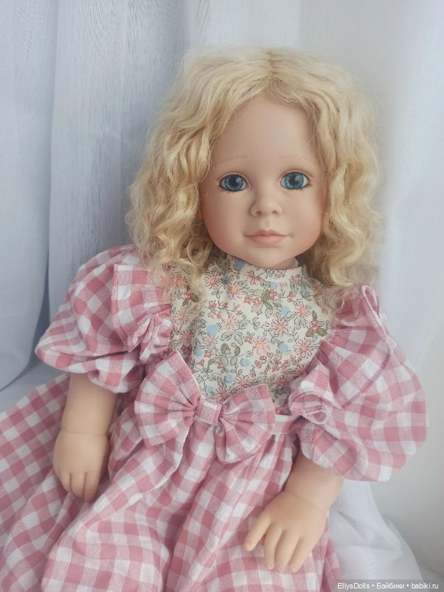 Впервые поменяла кукле парик и вот что получилось