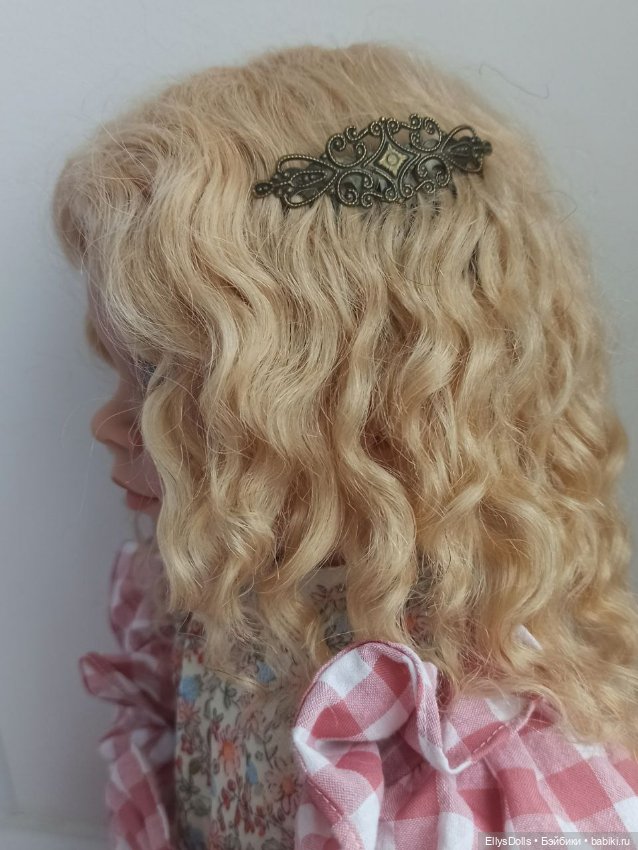Впервые поменяла кукле парик и вот что получилось