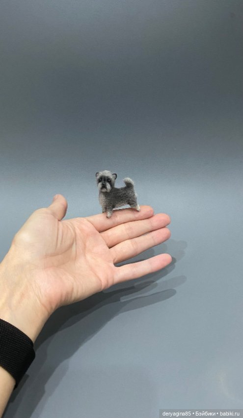 Дворняжка — Валяные игрушки из шерсти: сухое валяние (фото 7)