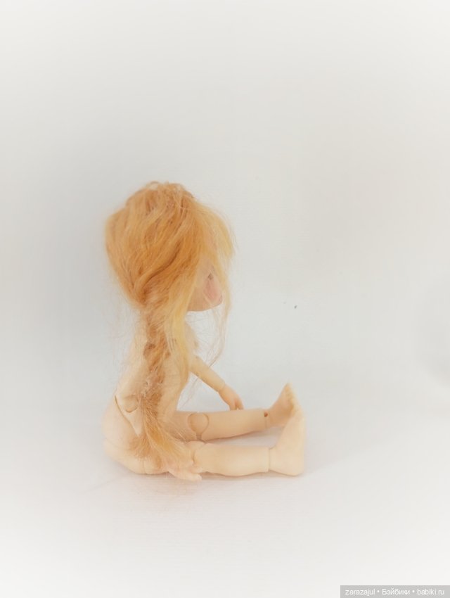 Ещё фото Анюты. Играюсь) — Авторские шарнирные куклы своими руками: лепка