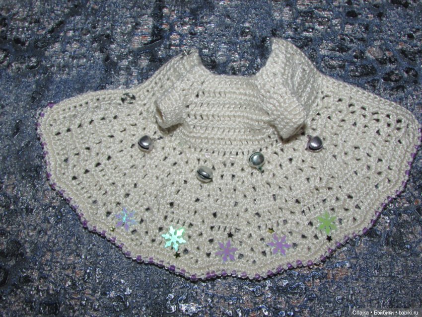 Вязаные наряды на шарнирных кукол 16 см (bjd 16 sm). Предновогодний показ "Рождественская Сказка для кукол"