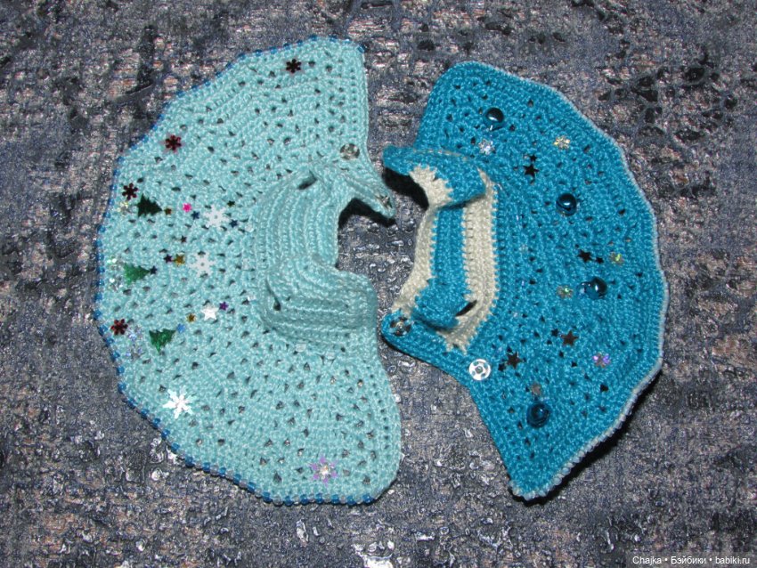 Вязаные наряды на шарнирных кукол 16 см (bjd 16 sm). Предновогодний показ "Рождественская Сказка для кукол"