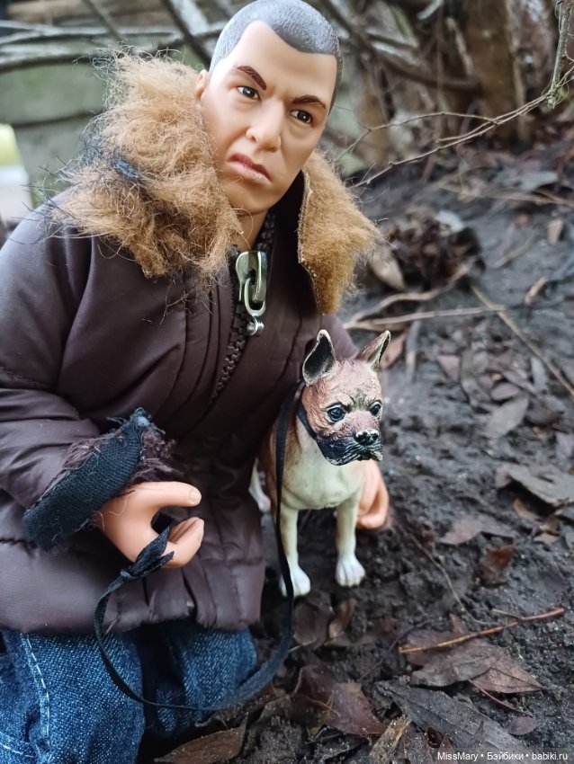 В такую погоду хороший хозяин... Или лучший друг человека в формате 1:6