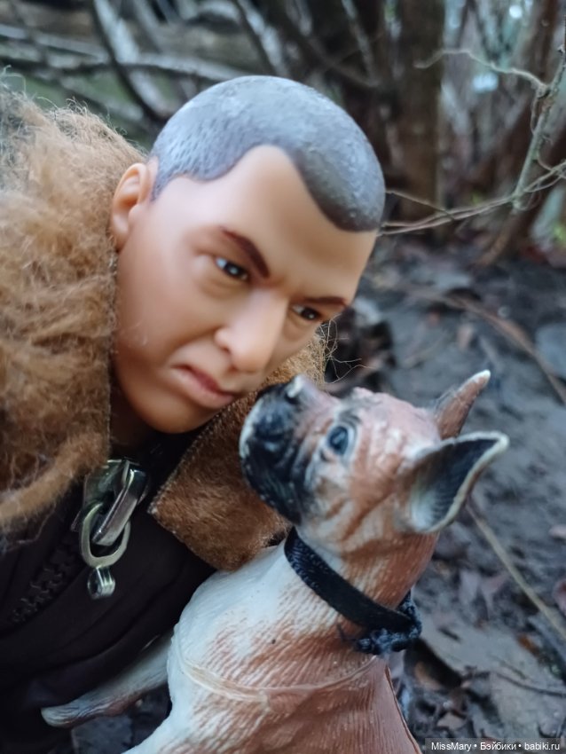 В такую погоду хороший хозяин... Или лучший друг человека в формате 1:6