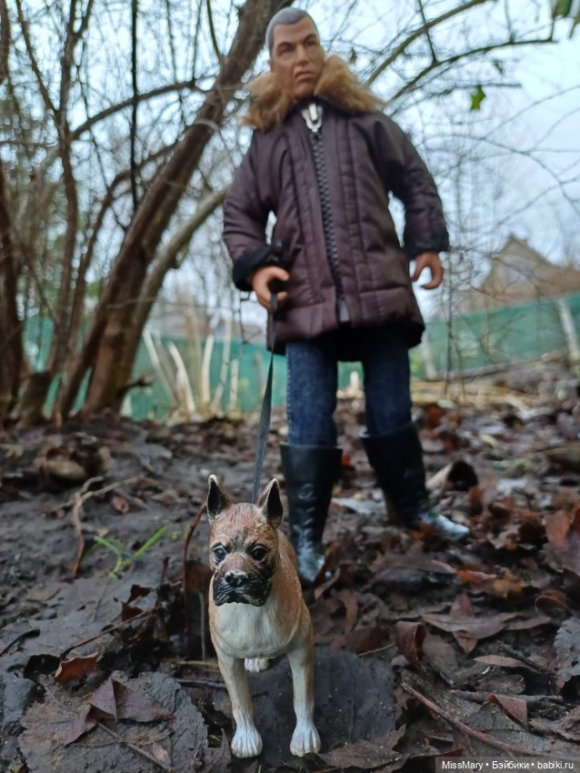 В такую погоду хороший хозяин... Или лучший друг человека в формате 1:6 (фото 3)