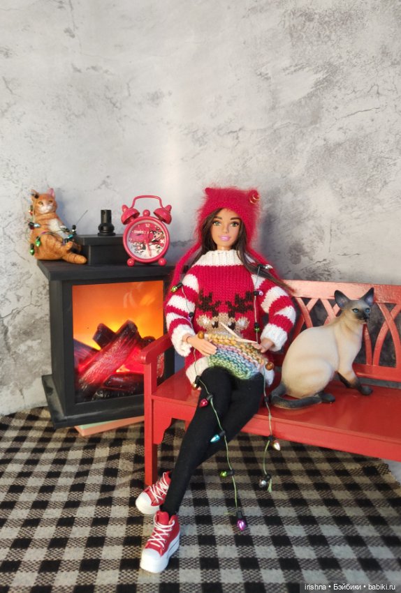 Новогодние покупки для кукол (фото 2)