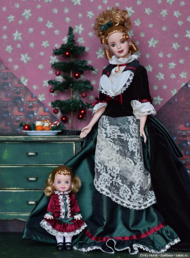 Викторианское Рождество — Куклы Barbie (Барби): Looks