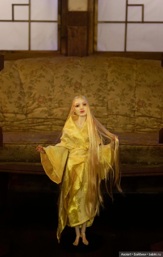 Искусство куклы 2025, Снежинка, Хризантема