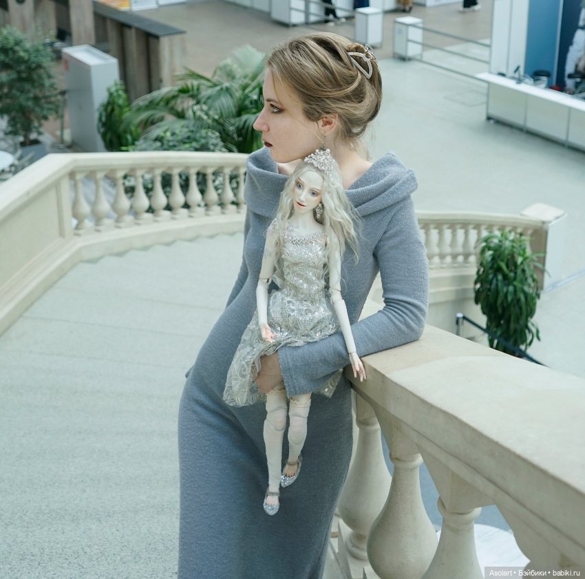 Искусство куклы 2025, Снежинка, Хризантема (фото 6)